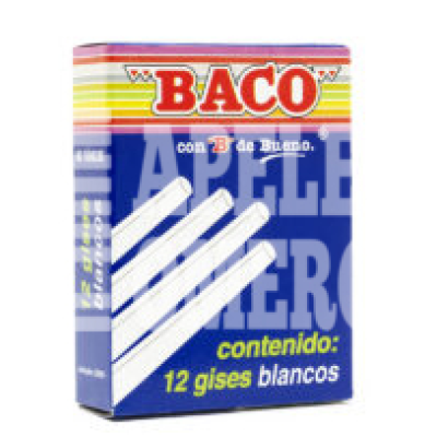 GISES CAJA C/12 BLANCO